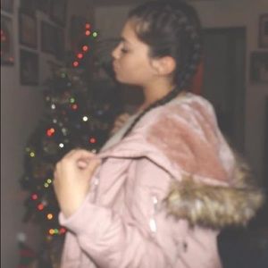 Pink Winter Coat size L